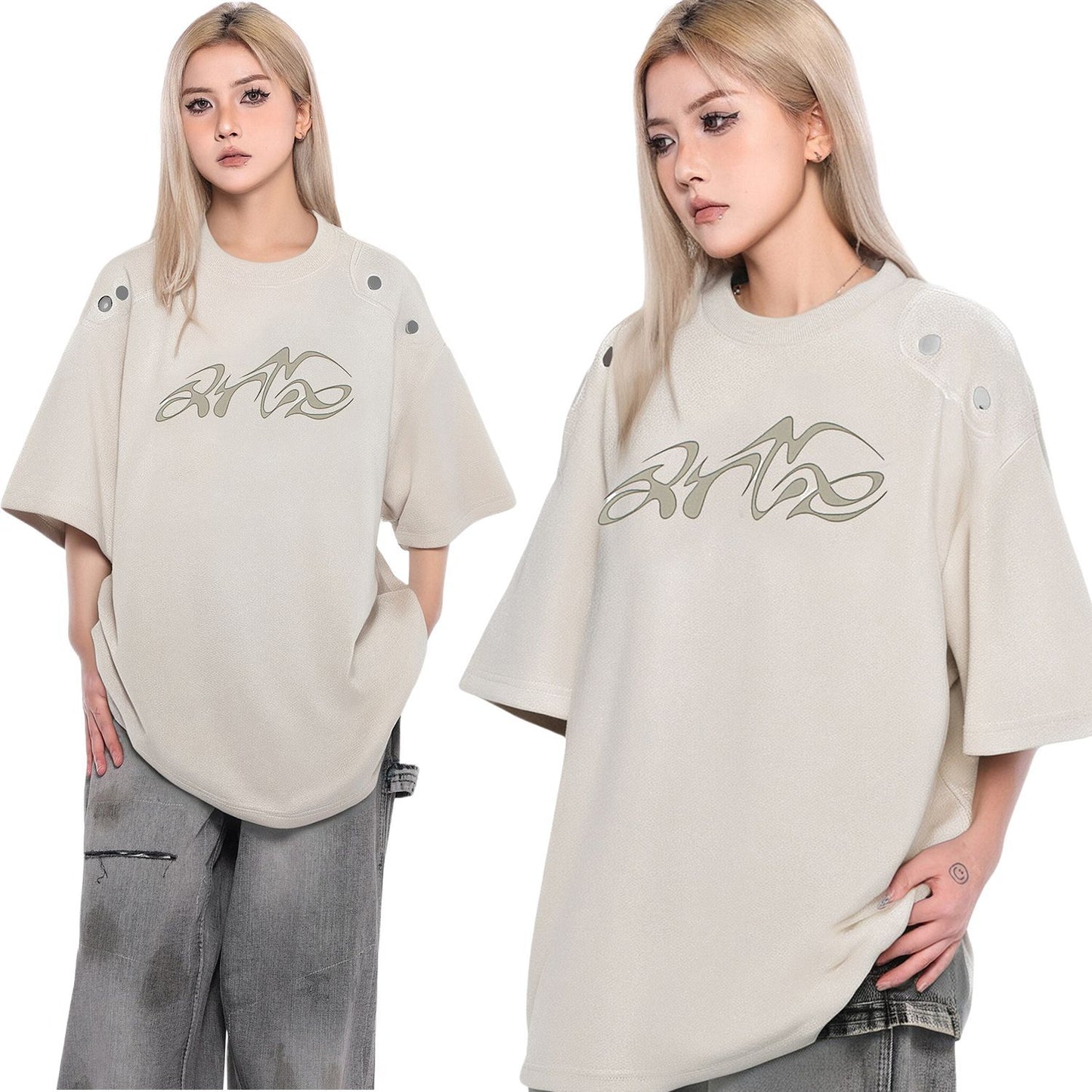 Loose Fit Short Sleeve T-Shirt for Men