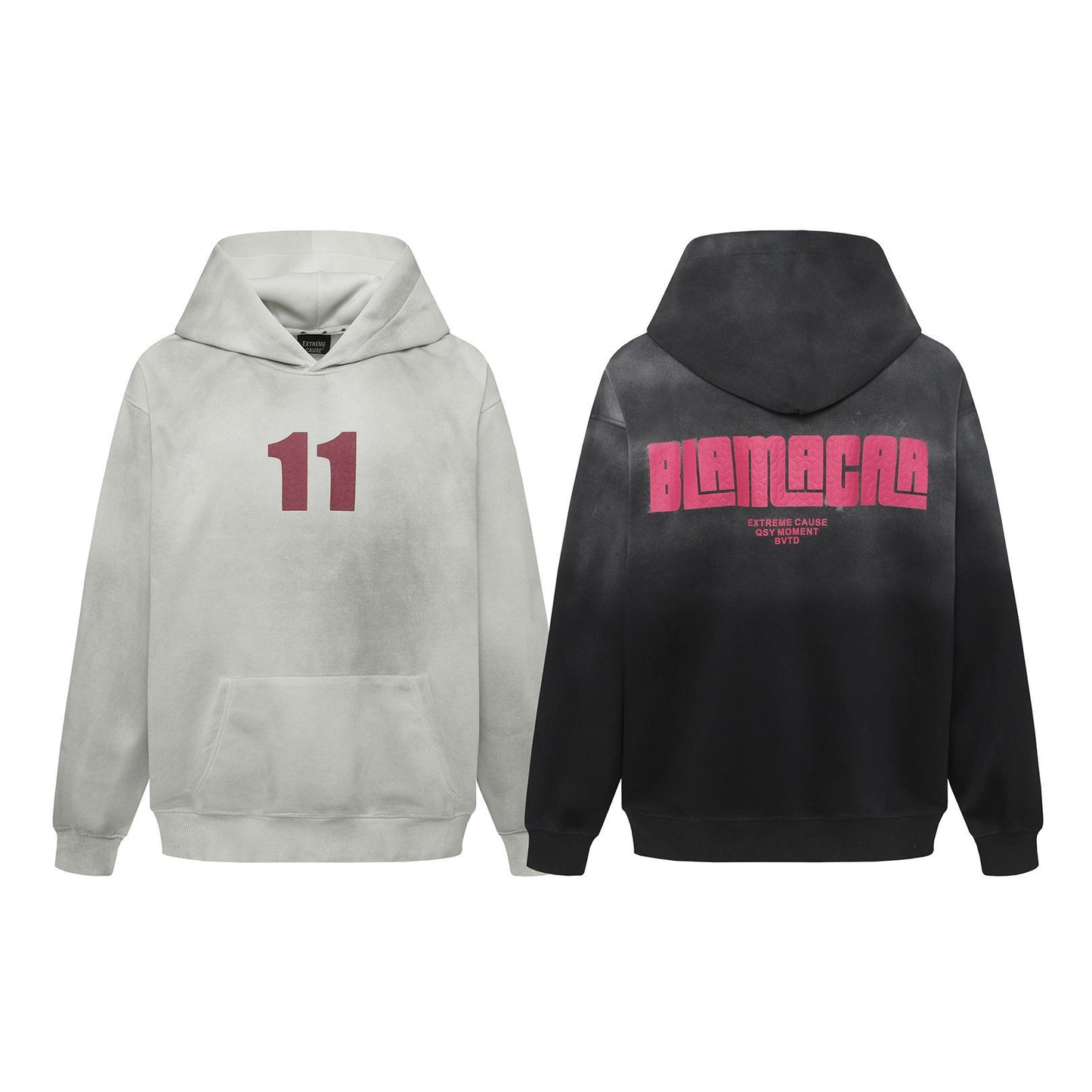 Letter hooded sweatshirt for men and women